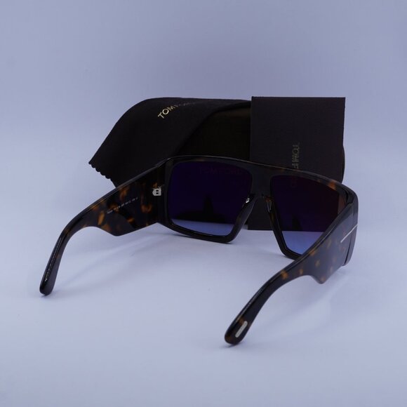 Tom Ford FT1036 56F Raven Aviator Sunglasses - Havana/Brown main image 5